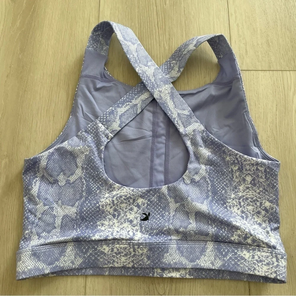 NEW Glyder Full Force Bra Lilac Snake